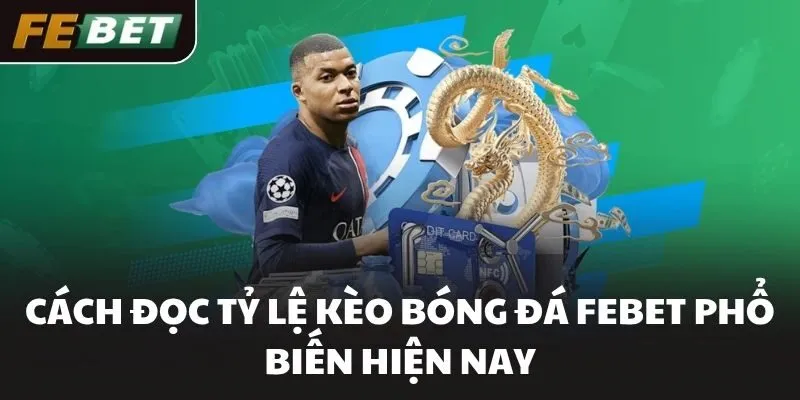 Cách đọc tỷ lệ kèo bóng đá FEBET phổ biến hiện nay